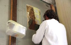 Унікальні фрески капелана УПА Рафаїла Хомина віднайшли у Львові.(ФОТО)